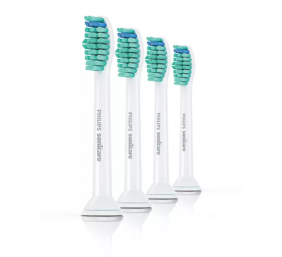 Philips | Toothbrush Heads | HX6014/07 Standard Sonic | Heads | For adults and children | Number of brush heads included 4 | Sonic technology | White