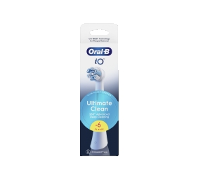 Oral-B | Replaceable toothbrush heads | iO UltimateClean | Heads | For adults | Number of brush heads included 6 | White