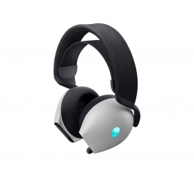 Dell Gaming Headset | Alienware Tri Mode AW725H | Bluetooth | Over-Ear | Microphone | Noise canceling | Wireless | Lunar Light