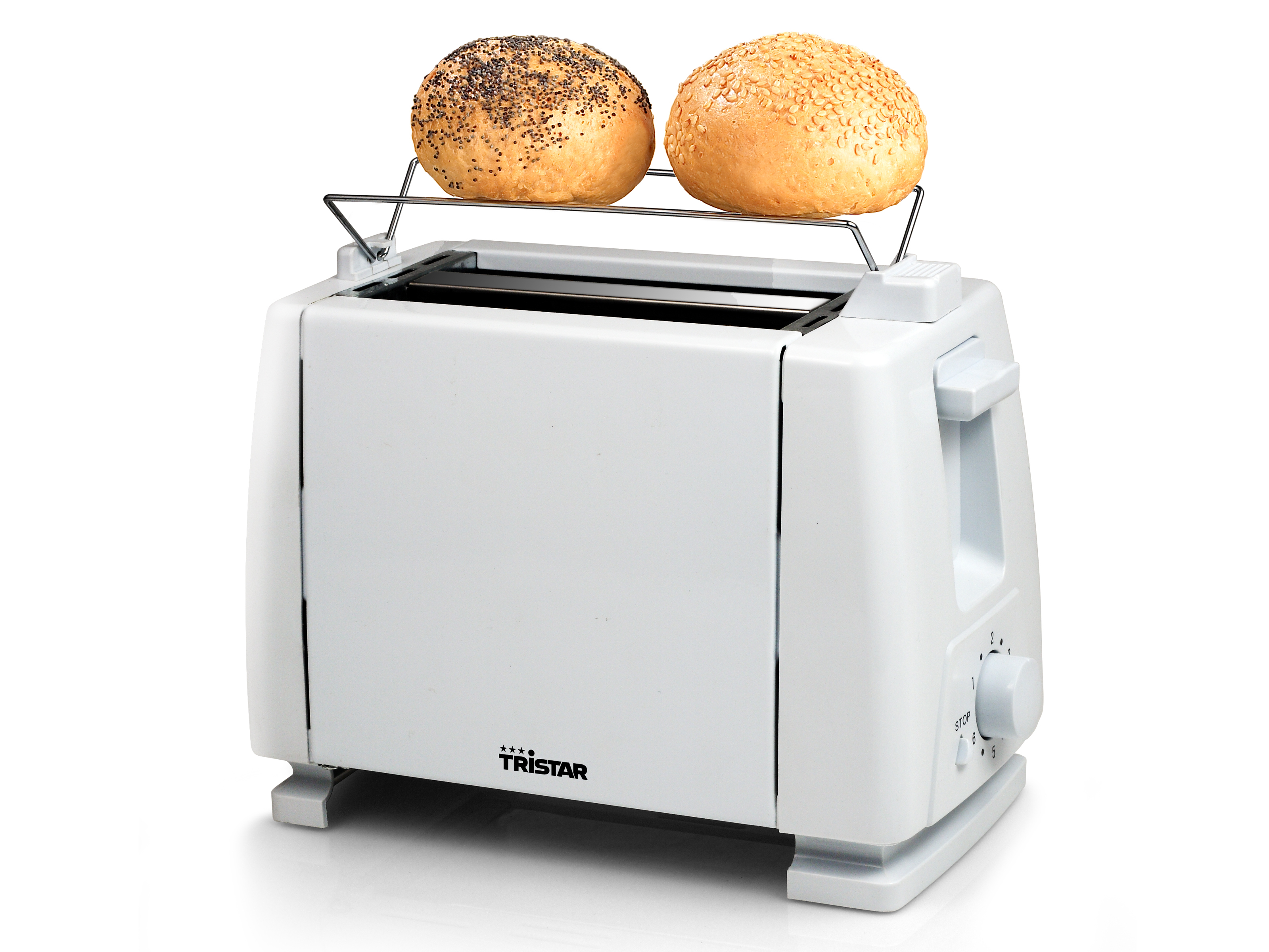 Toaster | Tristar | BR-1009 | Number of slots 2 | 750 W | White