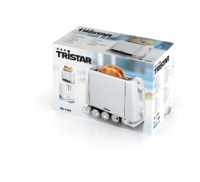 Toaster | Tristar | BR-1009 | Number of slots 2 | 750 W | White