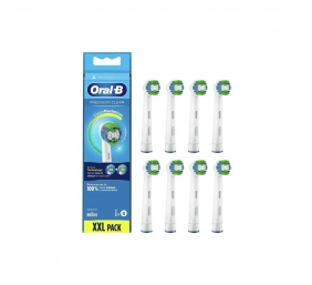 Oral-B | Replaceable toothbrush heads | Refill CleanMaximiser Precision Clean | Heads | For adults | Number of brush heads included 8 | White