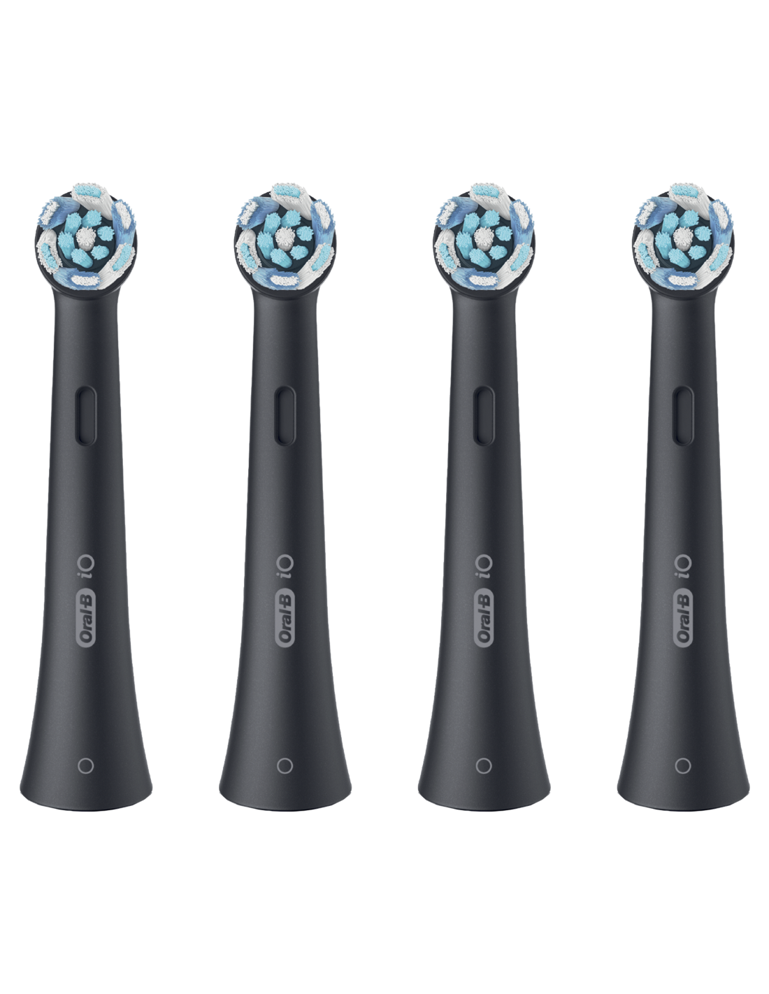 Oral-B | Replaceable toothbrush heads | iO UltimateClean | Heads | For adults | Number of brush heads included 4 | Black