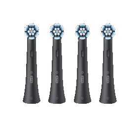 Oral-B | Replaceable toothbrush heads | iO GentleCare | Heads | For adults | Number of brush heads included 4 | Black
