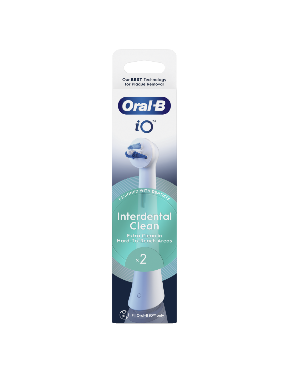 Oral-B | Replaceable toothbrush heads | iO Specialized Clean | Heads | For adults | Number of brush heads included 2