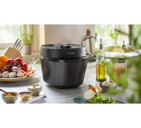 Philips All-in-One HD2151/40 Daugiafunkcinis puodas 5 L, 1000 W, Juoda
