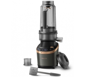 Philips Flip&amp;Juice HR3770/00 Kokteilinė su sulčiaspaudės funkcija, 1500 W, Juoda/Vario