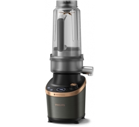Philips Flip&amp;Juice HR3770/00 Kokteilinė su sulčiaspaudės funkcija, 1500 W, Juoda/Vario