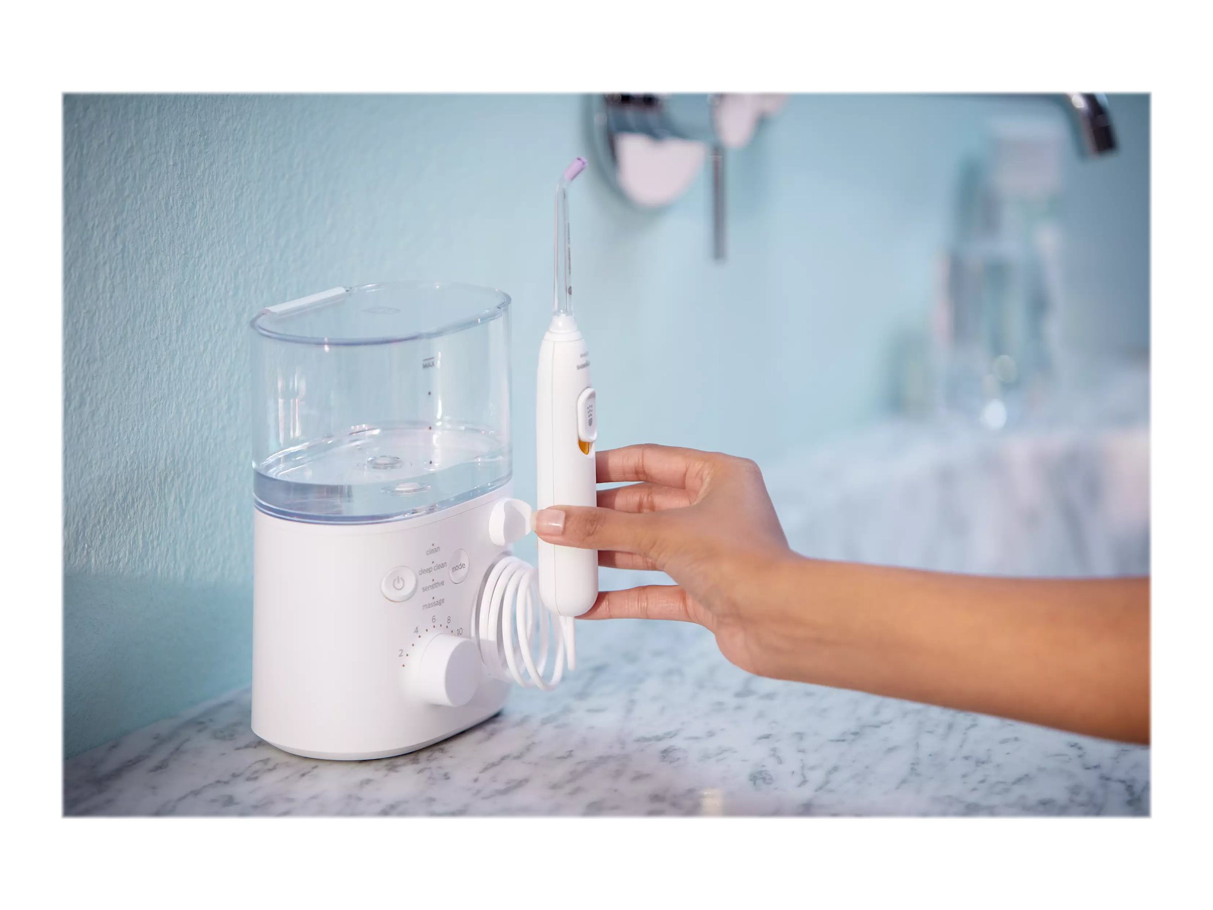 Philips | Oral Irrigator | HX3911/40 Sonicare Power Flosser 7000 | 600 ml | Number of heads 4 | White