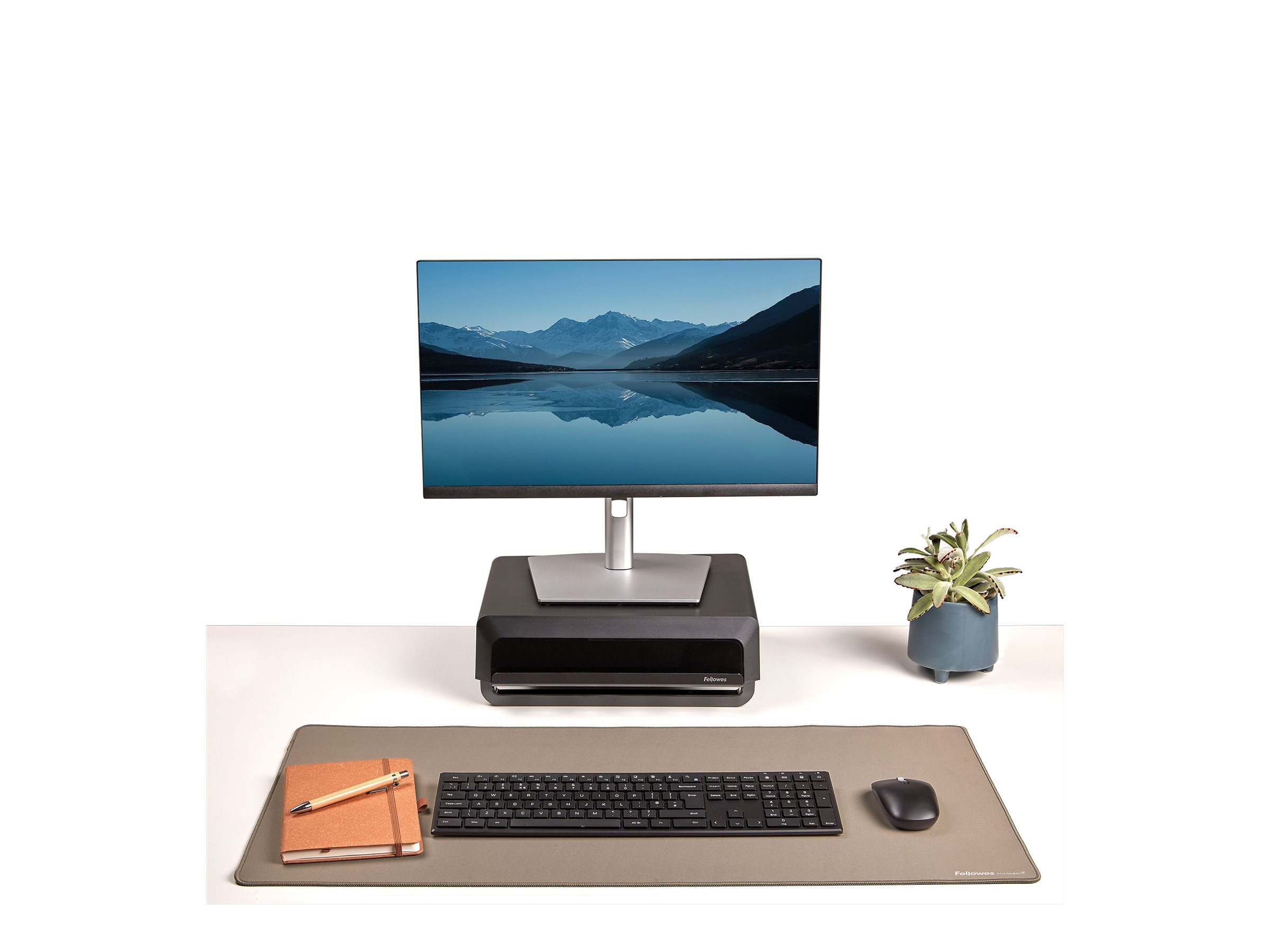 Fellowes Desk Mat | Breyta | 800 x 400 x 2.5 mm | Sand