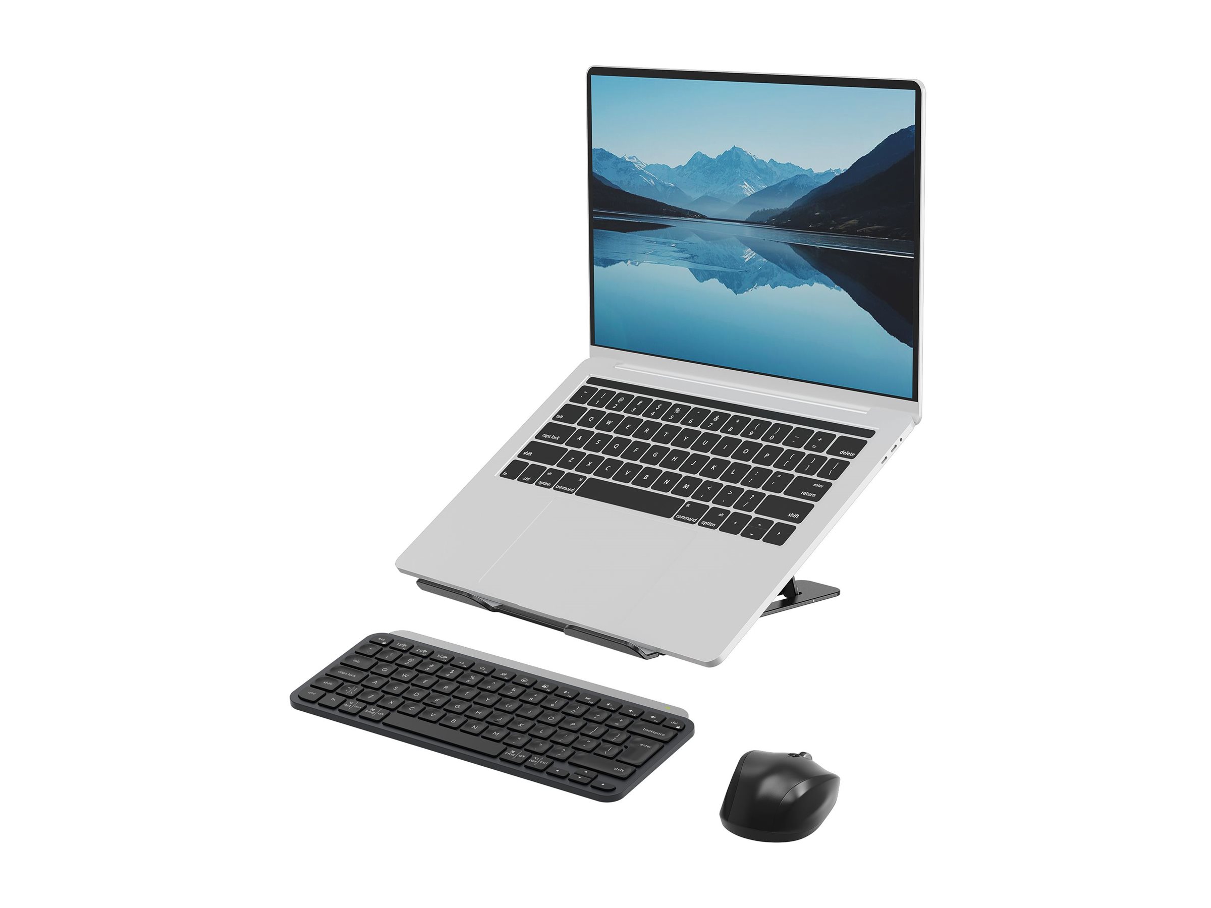 Fellowes Alumia Portable Laptop Stand | 15 " | Laptop Stand | Black