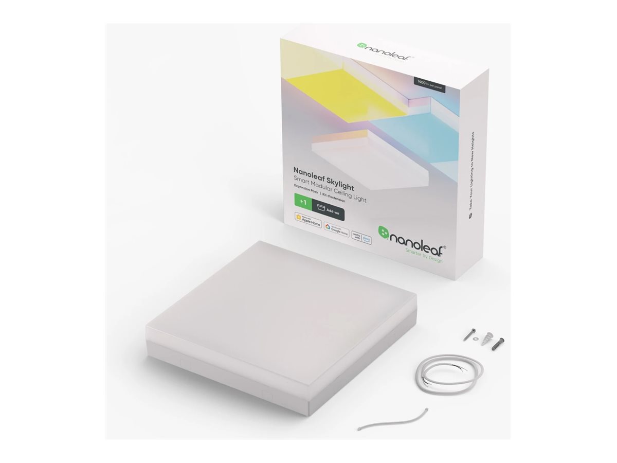 Nanoleaf Skylight Expansion Pack (1 Panel) | 16 W | RGB/warm to cool white light