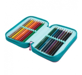 Forminis trijų skyrių penalas su priedais CoolPack Jumper 3 DREAMS