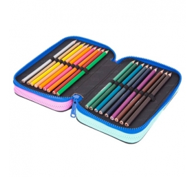 Forminis trijų skyrių penalas su priedais CoolPack Jumper 3 TENNIS STAR