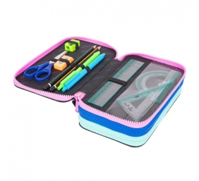 Forminis trijų skyrių penalas su priedais CoolPack Jumper 3 TENNIS STAR