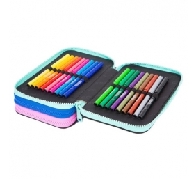 Forminis trijų skyrių penalas su priedais CoolPack Jumper 3 TENNIS STAR