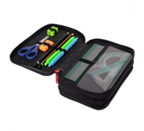 Forminis trijų skyrių penalas su priedais CoolPack Jumper 3 BEAR