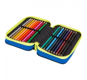 Forminis trijų skyrių penalas su priedais CoolPack Jumper 3 ATLANTIS