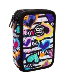 Forminis trijų skyrių penalas su priedais CoolPack Jumper 3 DIARY