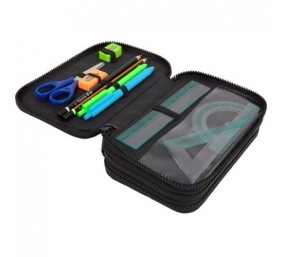 Forminis trijų skyrių penalas su priedais CoolPack Jumper 3 DIARY