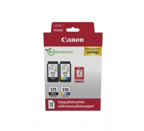 Canon PG-575/CL-576 (5438C004) Photo value pack Rašalinių kasečių komplektas, BK/CMY