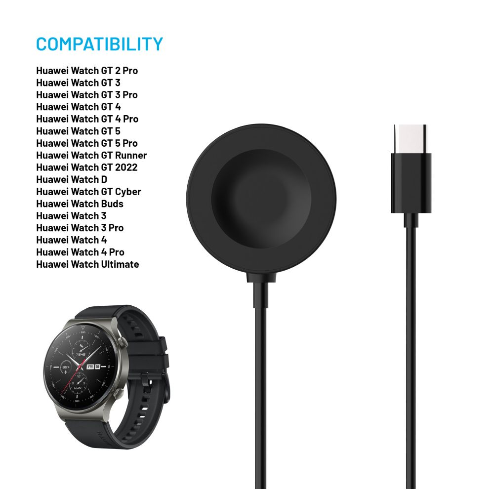 Fixed | USB-C charging cable for Huawei Watch GT 2 Pro/3/3 Pro/4/4 Pro/5/5 Pro