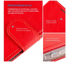 Fixed Opus | Book Case | Samsung | Galaxy A36 5G/A56 5G | Leather | Red