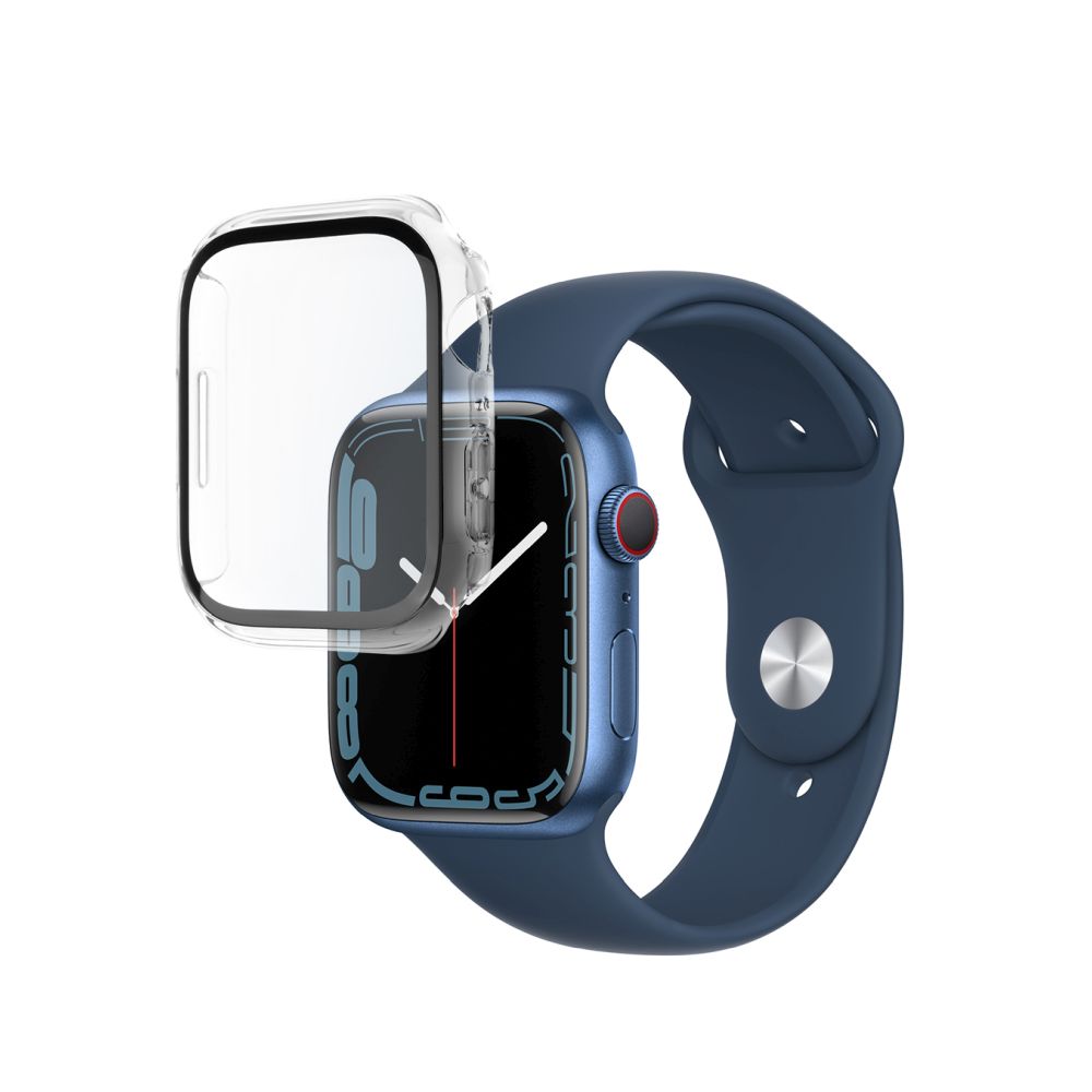 Fixed | Pure protective case with tempered glass for Apple Watch 10 42mm | Clear