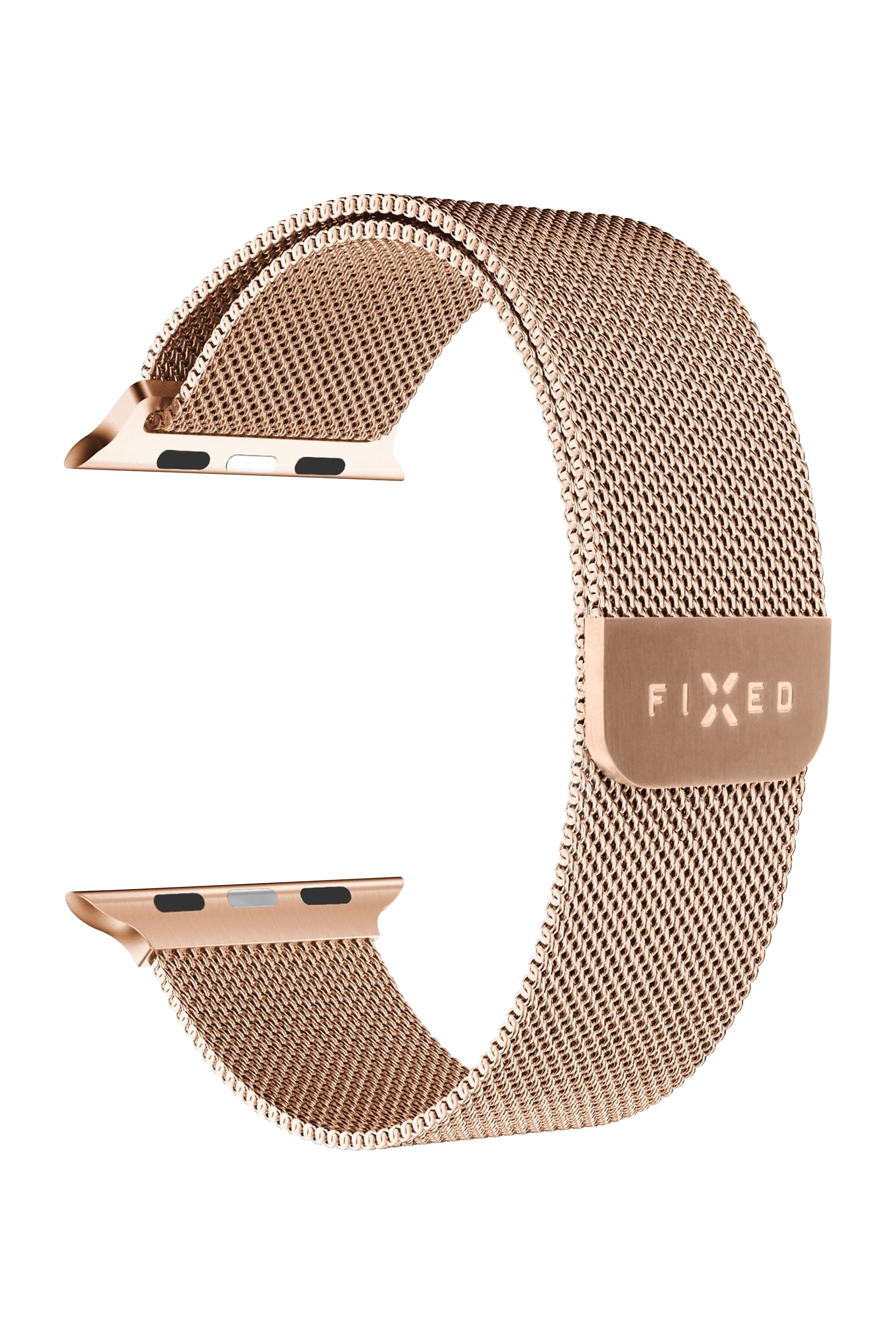 Fixed | Mesh Strap for Apple Watch 38/40/41mm | Rose gold