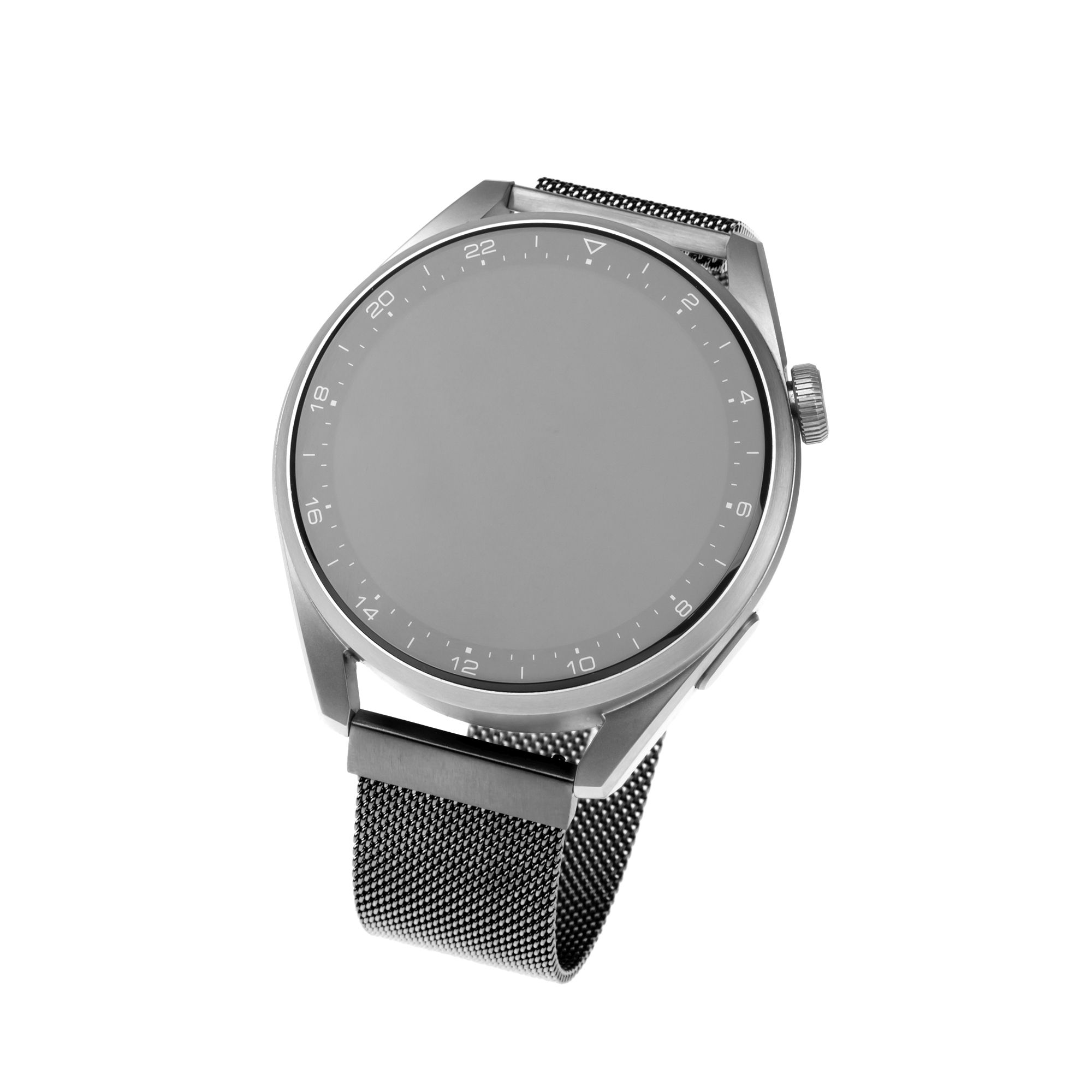 Fixed | Mesh Strap with Quick Release 20mm for Smartwatch | Black
