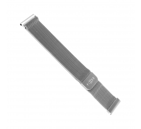 Fixed | Mesh Strap with Quick Release 20mm for Smartwatch | Silver