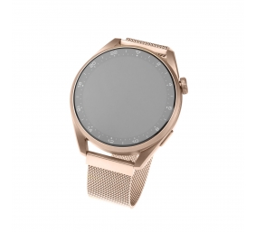 Fixed | Mesh Strap with Quick Release 20mm for Smartwatch | Rose gold