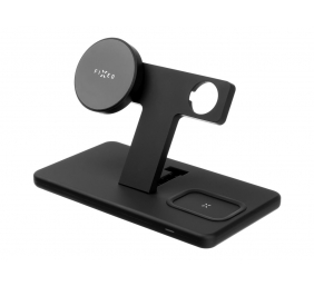 Fixed | MagPowerstation 3-in-1 wireless charging stand with MagSafe mount support | FIXMPOS-BK