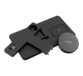 Fixed | MagPowerstation 3-in-1 wireless charging stand with MagSafe mount support | FIXMPOS-BK