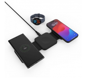 Fixed | Wireless Foldable Charger 3in1 Flex for Samsung | FIXFLE-SA-BK | Black