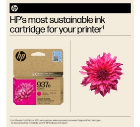 HP 937e EvoMore (4S6W7NE) Rašalinė kasetė, Purpurinė