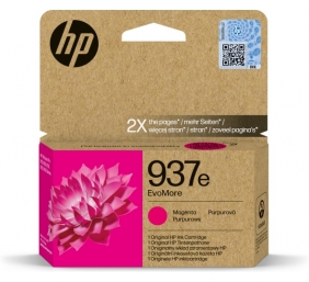 HP 937e EvoMore (4S6W7NE) Rašalinė kasetė, Purpurinė