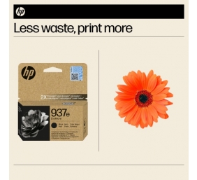 HP 937e EvoMore (4S6W9NE) Rašalinė kasetė, Juoda