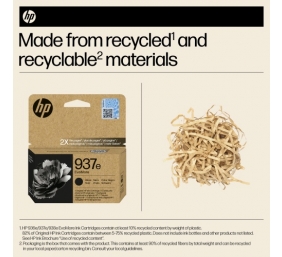 HP 937e EvoMore (4S6W9NE) Rašalinė kasetė, Juoda