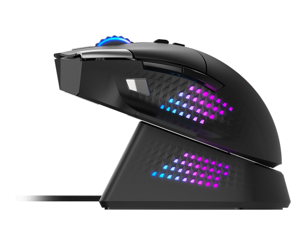 MSI VERSA PRO WIRELESS plus MOUSE DOCK PRO | Wireless | 2.4 GHz, Bluetooth, USB 2.0