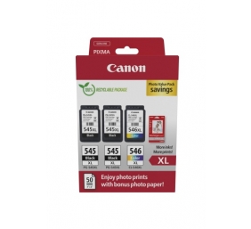 Canon PG-545XL/CL-546XL (8286B015) Photo value pack Rašalinių kasečių komplektas, BK/CMY