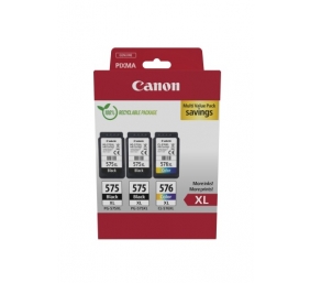 Canon PG-575XL/CL-576XL (5437C004) Rašalinių kasečių komplektas, BK/CMY