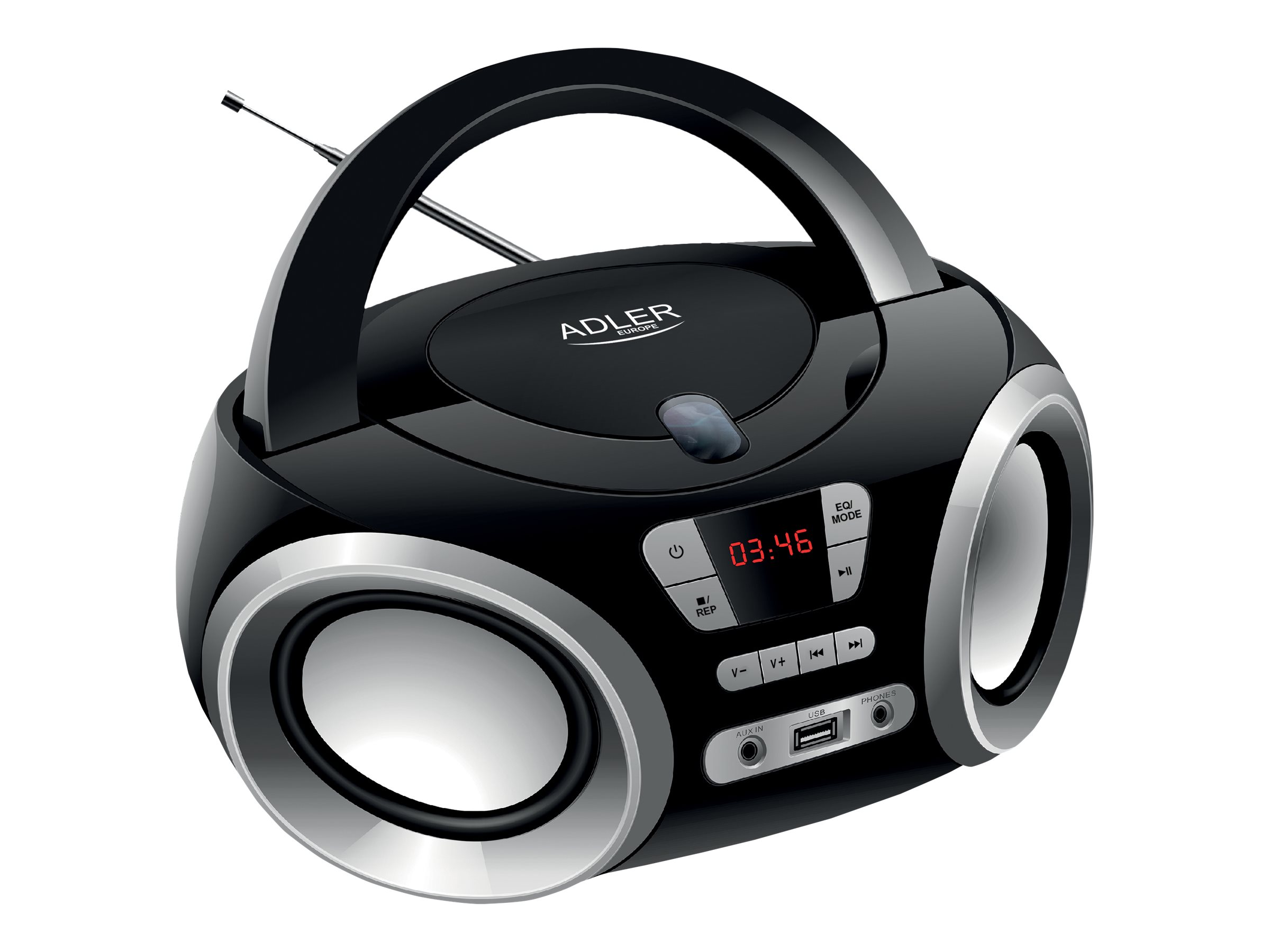 Adler | CD Boombox | AD 1181 | Speakers | USB connectivity