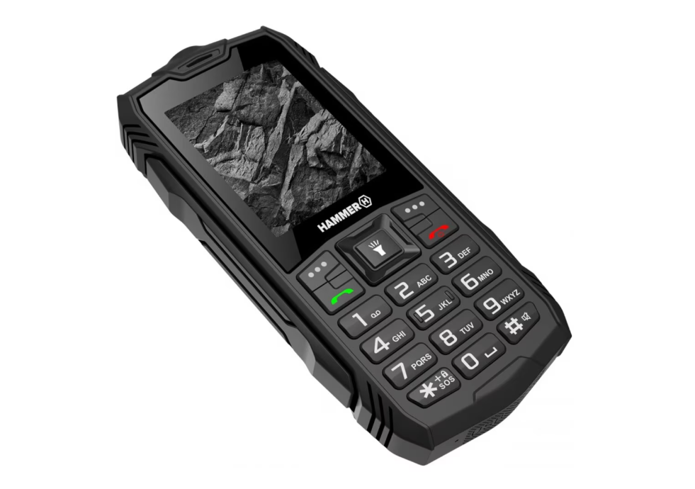 Hammer | Rock | Black | 2.4 " | TFT | 32 MB | 32 MB | Dual SIM | Bluetooth | 3.0 | Main camera resolution 0.3 MP | 1800 mAh