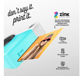 Kodak PRINTOMATIC Momentinis fotoaparatas, 2x3'', Mėlyna