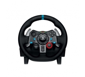 Logitech G29 Driving Force Žaidimų vairas ir pedalai + Ausinės Astro A10, for PC, PS5, PS4, Juoda