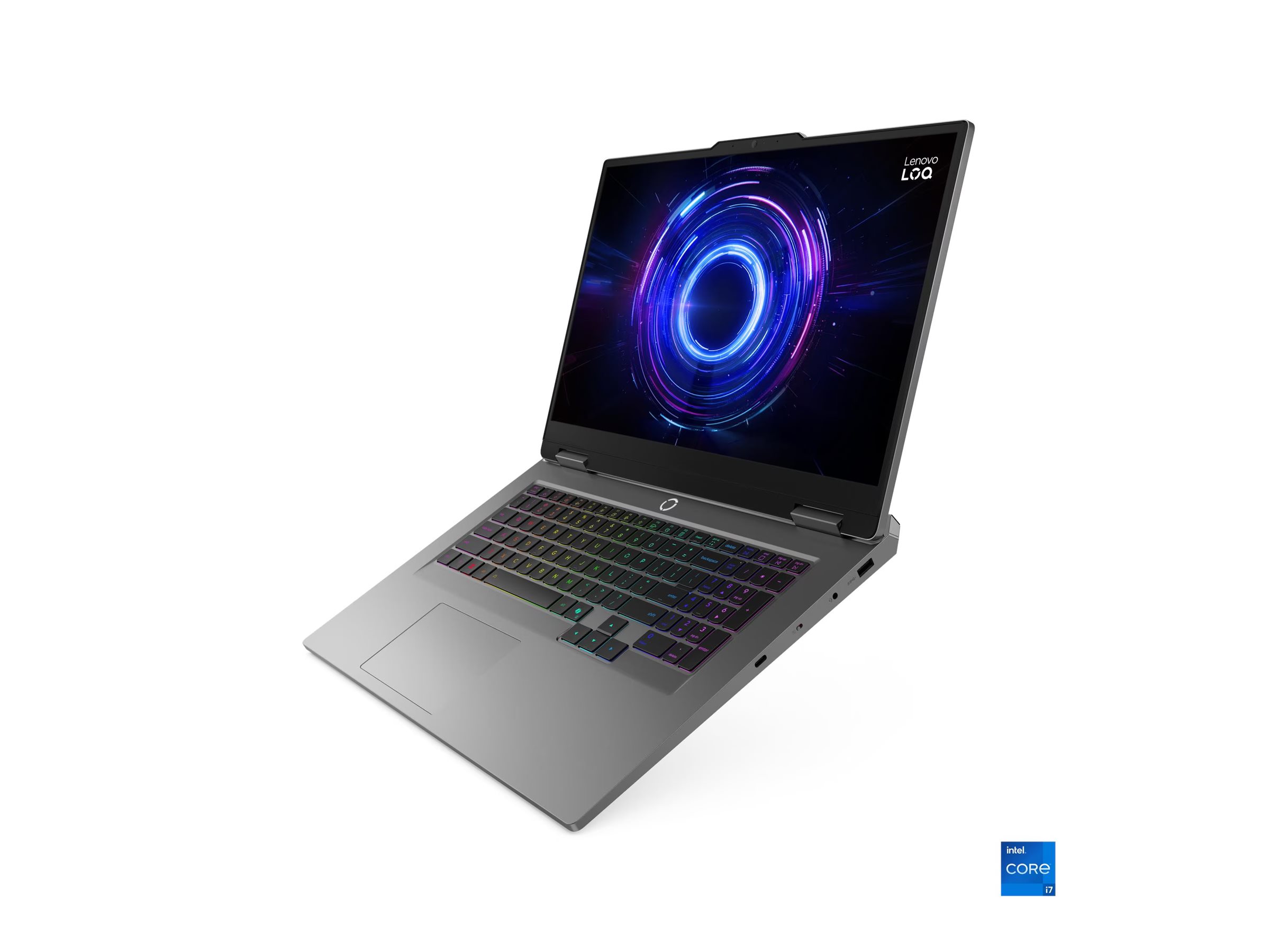 Lenovo LOQ 17IRX10 | Luna Grey | 17.3 " | IPS | FHD | 1920 x 1080 pixels | Anti-glare | Intel Core i5 | i5-13450HX | 16 GB | SO-DIMM DDR5 | Solid-state drive capacity 1000 GB | NVIDIA GeForce RTX 5050 | GDDR7 | 8 GB | Windows 11 Home | 802.11ax | Bluetoot