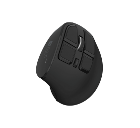 Natec | Vertical Mouse | Euphonie Pro | Wireless | Bluetooth, 2.4GHz | Black