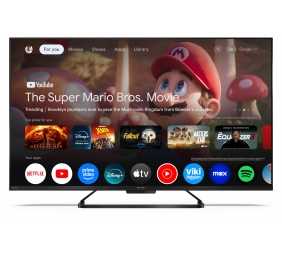 Sharp | 43HR7265E | 43 | Smart TV | Google TV | Black