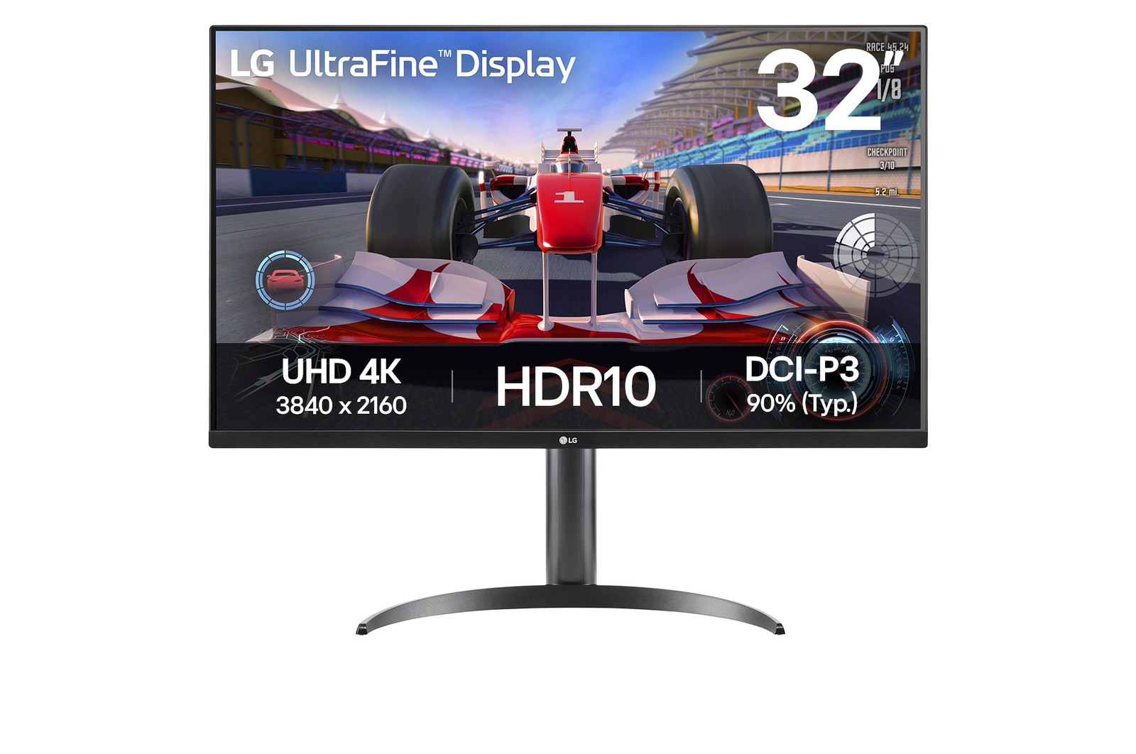 LG | 32UR550K-B | 32 " | VA | UHD | 16:9 | 60 Hz | 4 ms | 3840 x 2160 pixels | 250 cd/m² | HDMI ports quantity 2